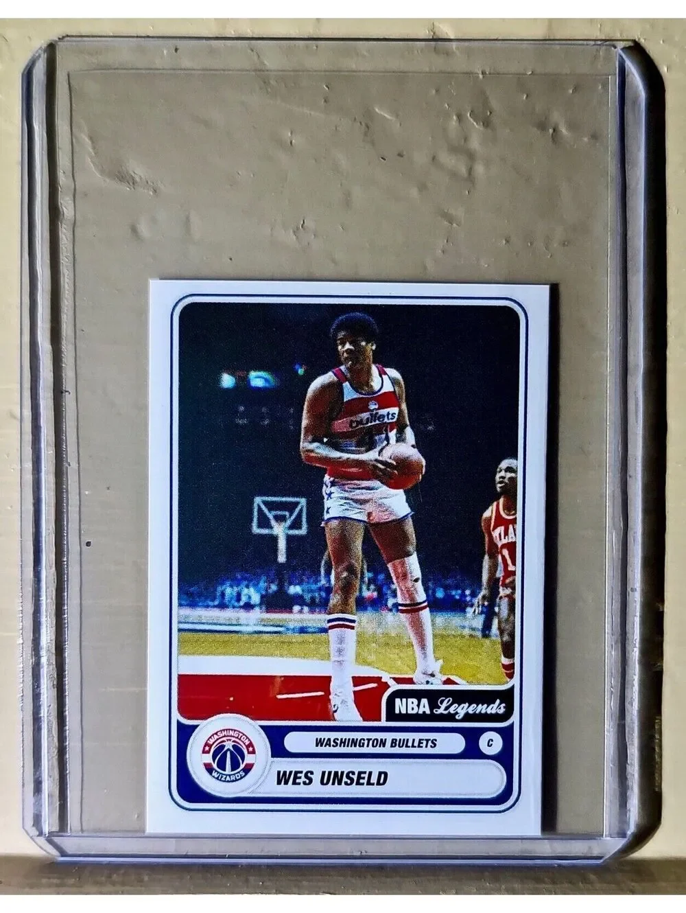 2023-24 Wes Unseld Panini NBA Basketball #498 Sticker NBA Legends